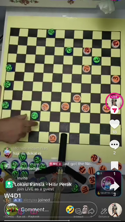 #Game Dam Aji Malaysia tik tok live wadi vs Martin