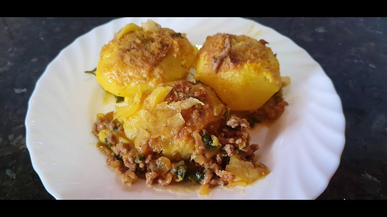 Como hacer Papas Rellenas Caseras 100% Natural