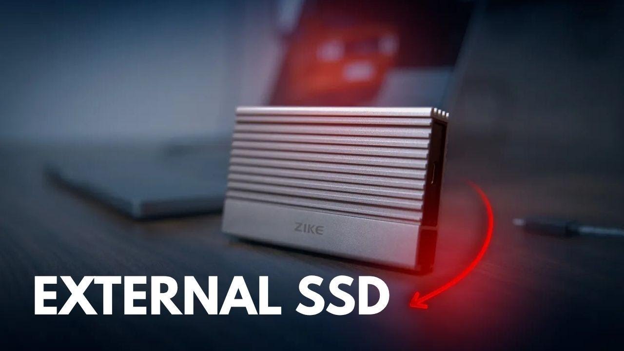 Testing the Fastest External Hard Drive: ZIKEDRIVE Z666 - YouTube