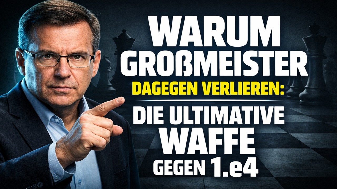 Warum Großmeister dagegen verlieren: Die ultimative Waffe gegen 1.e4