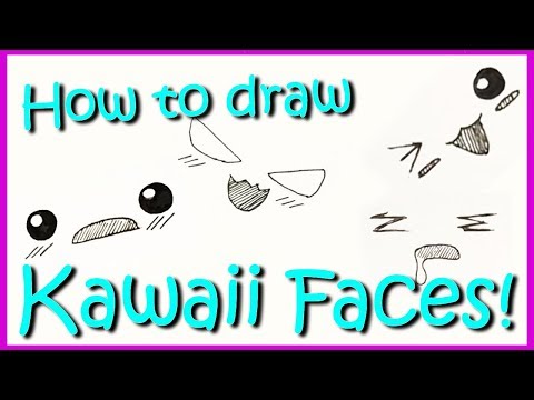 How To Draw Kawaii Faces