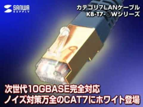 KB-T7-20WRN カテゴリ7LANケーブル20m KB-T7-20WRN サンワサプライ