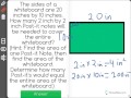 Calculating Area and Dimensions