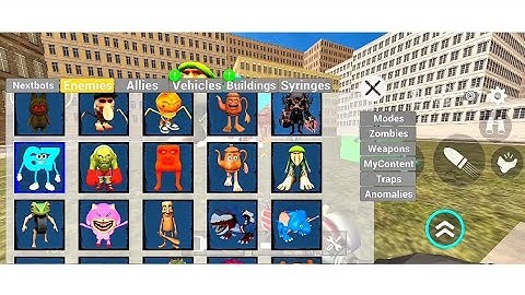 Nextbots in playground mod updated new map steal a meme italian New brainrot chasing nextbots