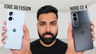 Motorola Edge 50 Fusion vs OnePlus Nord CE 4 | Best Phone Under ₹25,000? by Geek Abhishek 1,365 views 3 hours ago 13 minutes, 45 seconds
