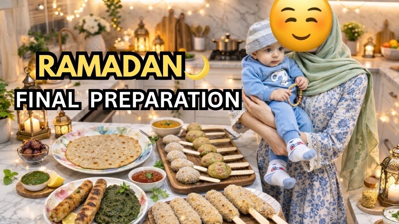 Ramadan Ki Tension Khatam! 🌙 Ek Din Mein Iftar Prep | Pakistani Mom Routine