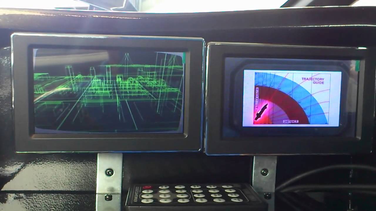 Knight Rider Testtrack KNIGHT RIDER モニターテスト Monitor Test - YouTube
