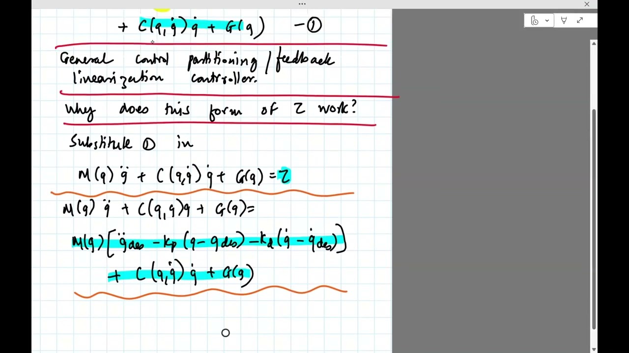 Robotics Lec17d: Feedback Linearization Trajectory Tracking Control (Fall 2024)