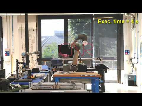 A real-time trajectory planning method for enhanced path-tracking performance of serial manipulators