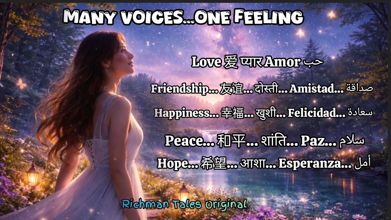 Many Voices, One Feeling | 5D Immersive Audio | Richman Tales Original