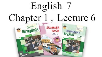 English Class 7 Chapter 1 Lecture 6