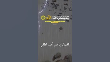 سورة طه_القارئ إبراهيم أحمد لطفي✨
