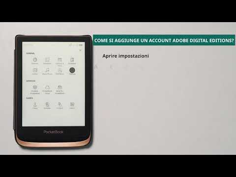 Come si aggiunge un account Adobe Digital Editions? PocketBook