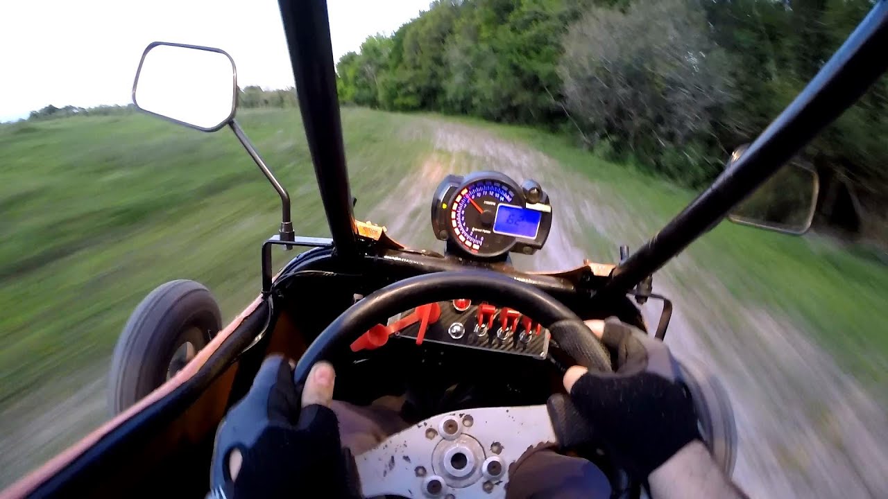 kart cross 250cc buggy onboard