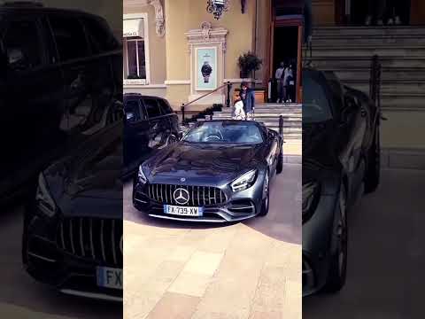 mercy and lamborghini at font montecarlo casino#shorts#billionaire#lifestyle#luxury#supercars#