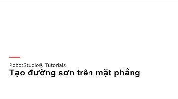 2 - Tạo đường sơn trên mặt phẳng