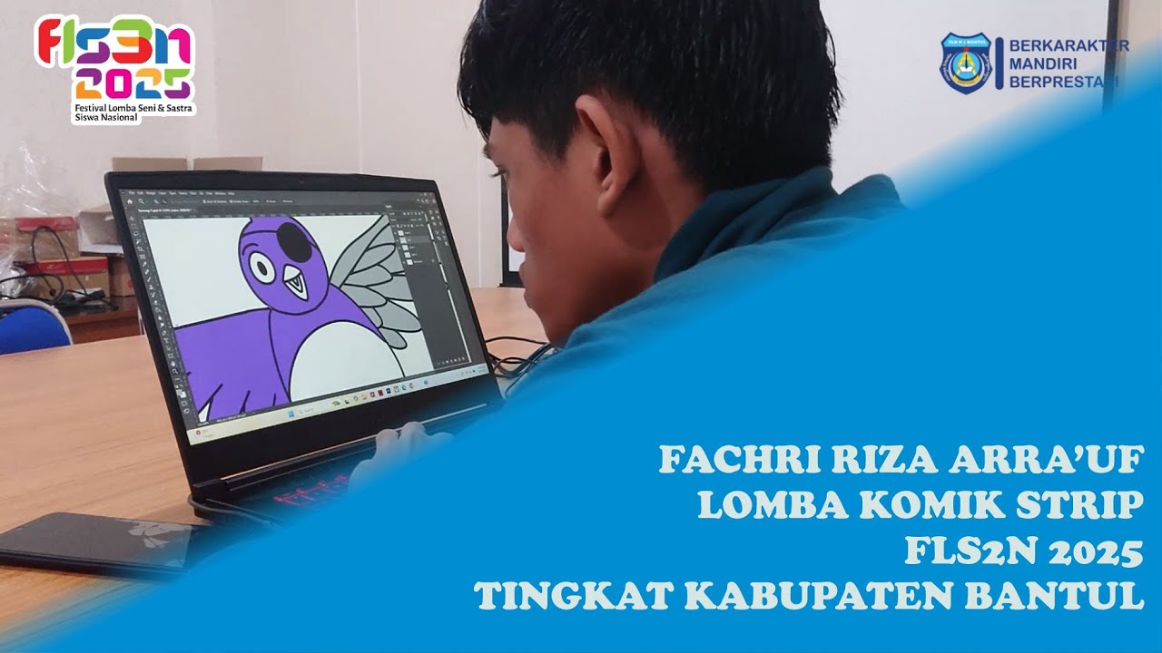 FACHRI RIZA ARRA'UF - LOMBA KOMIK STRIP_FLS3N_SELEKSI KABUPATEN BANTUL