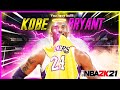 BEST KOBE BRYANT BUILD IN NBA 2K21💜💛! 52 BADGE UPGRADES! OVERPOWERED DEMIGOD GUARD BUILD! BEST BUILD