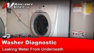 Whirlpool Washer Repair - Leaking Water From Underneath - Bellow