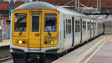 Loud Hellfire Arriva Northern Class 319372 to Liverpool Lime Street Station