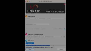 Unraid USB Flash Creator