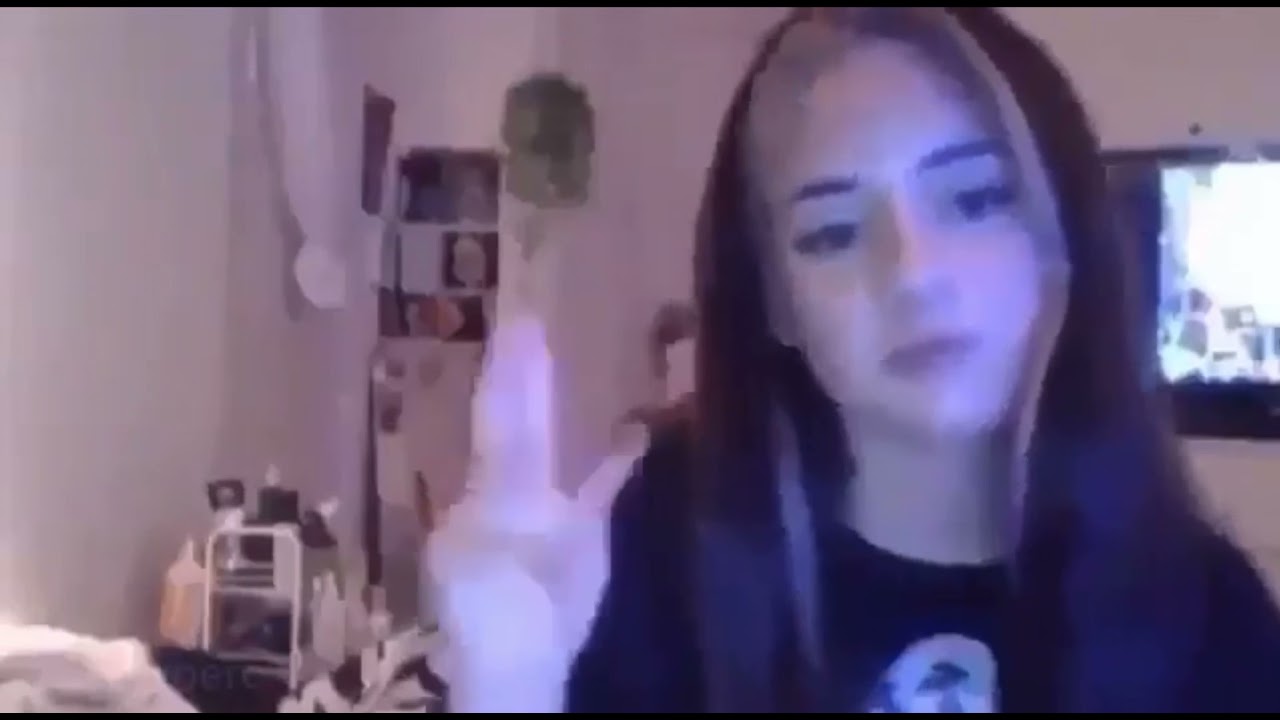 Spaz gang signs deaf girl