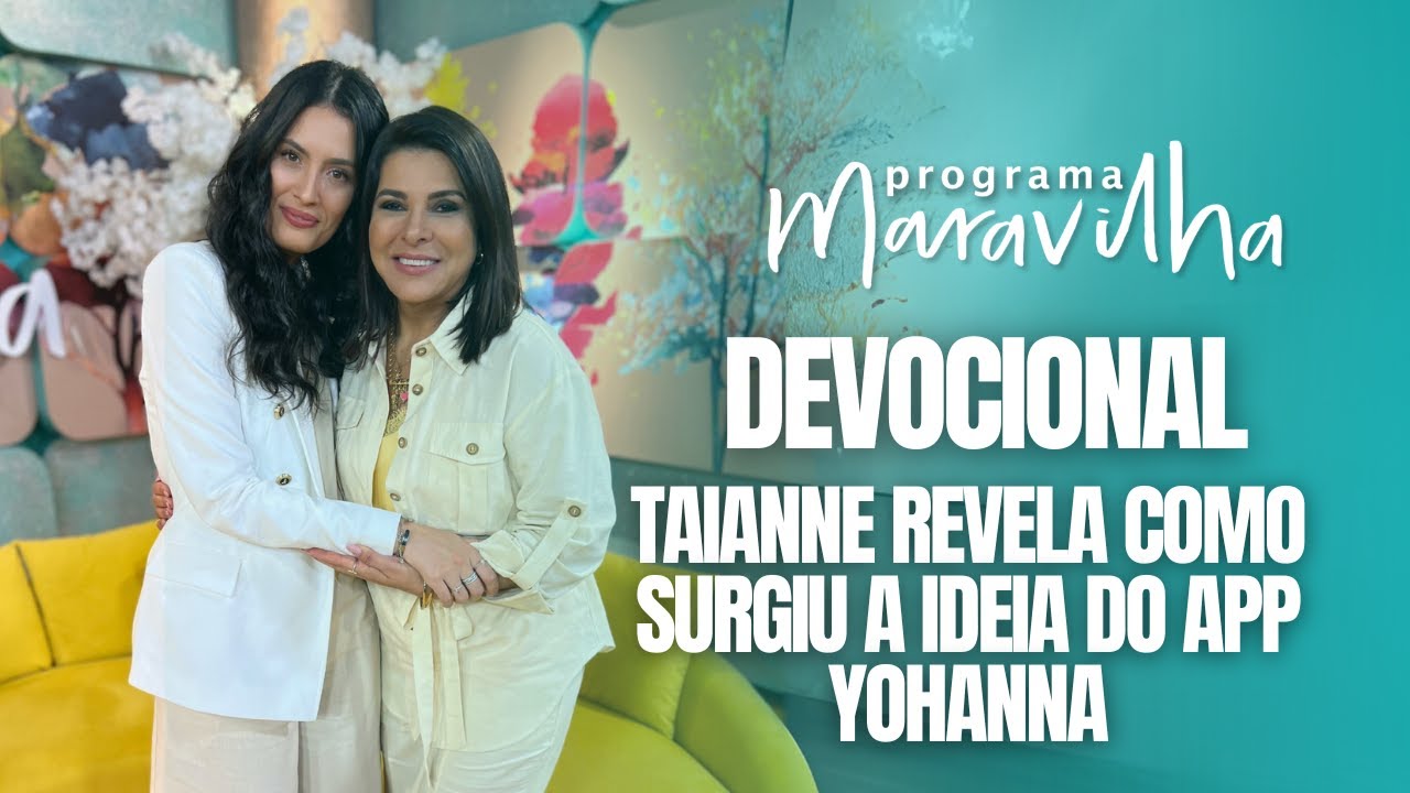 MARA MARAVILHA RECEBE A MODELO E EMPRESÁRIA TAIANNE NO PROGRAMA MARAVILHA