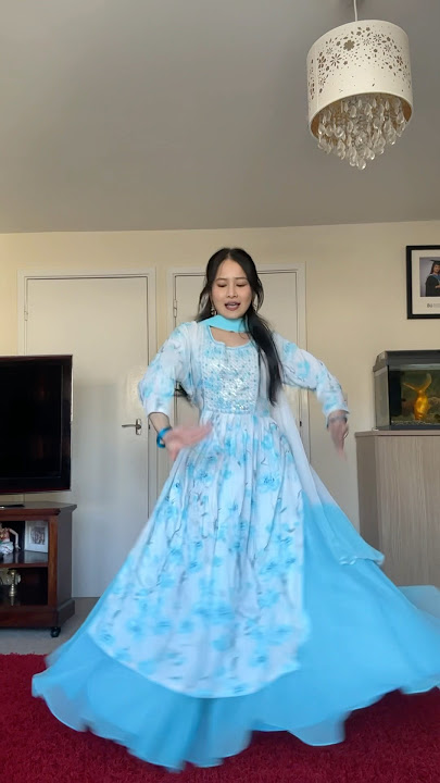 Oodhni 🩵 Bole chudi payal ya bole ✨ #terenaam #bollywooddance #aakritichamlingrai #oodhni