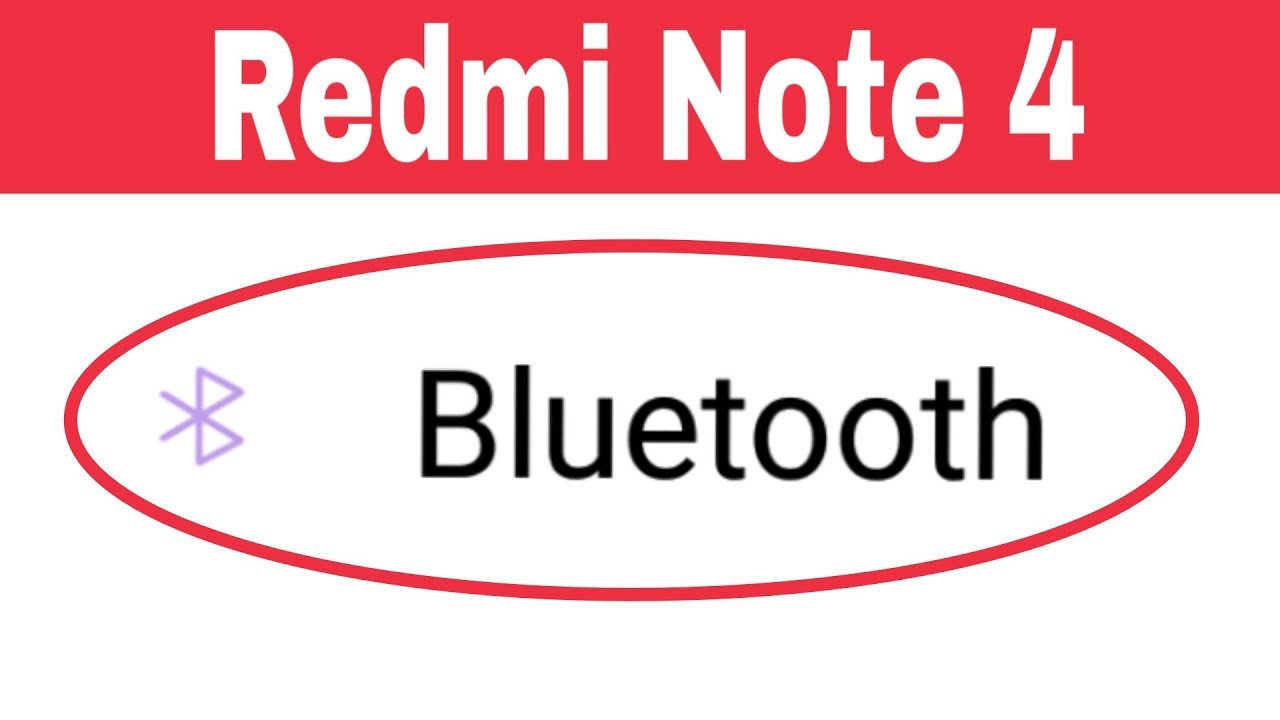 Xiaomi Redmi Note 4 | Bluetooth Problem Solve | Sending And Receive Or Not  Turn On Problem - Youtube