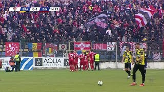 REZUMAT | Brașov - Dinamo 0-2. Câinii câștigă și termină anul la două puncte de play-off