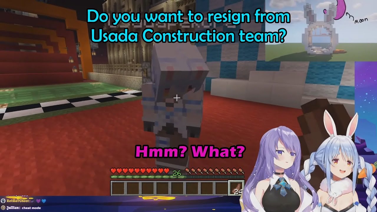 Moona Almost Resigned from Usada Kensetsu because of Gtranslate【Hololive English Sub + 和訳】