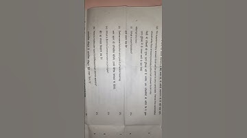 B.Sc. Part 3rd Examination, 2021 PHYSICS Paper-1 Quantum Mechanics and Spectroscopy