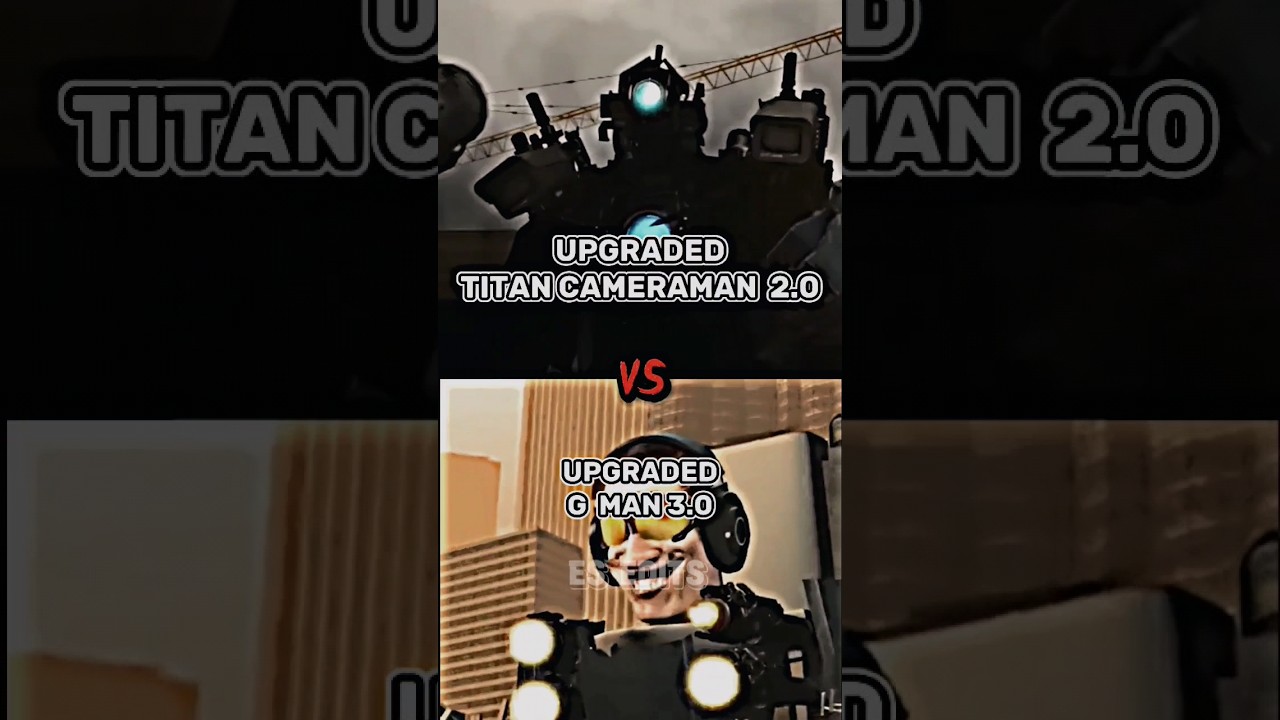 Titan cameraman upgraded vs gman 4.0 #edit #viral #skipiditoilet #der