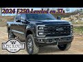2024 ford f250 king ranch leveled on 37s perfection