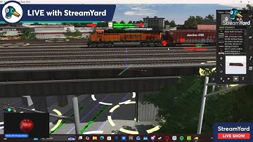 Playing Trainz 2022 Jointed Rail BNSF ES44ACH