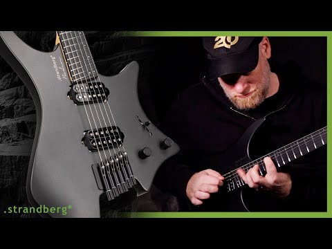 Strandberg Boden Metal NX 6 Electric Guitar - Black Granite 