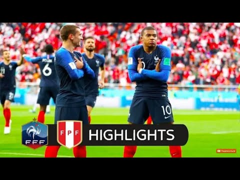 ไฮไลท์ฟุตบอลโลก ฝรั่งเศส vs เปรู !! ฟุตบอลโลก2018 รอบแบ่งกลุ่ม