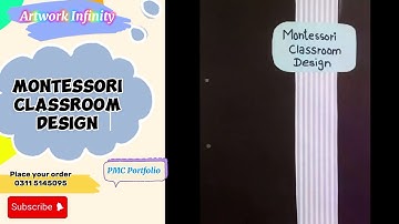 PMC Portfolio||Montessori Classroom Design||20 Days Workshop(1st Position) Part 3