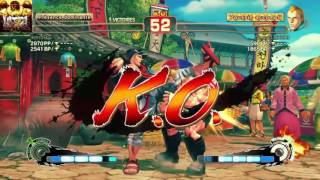 USF4 Abel Compilation Online PS4