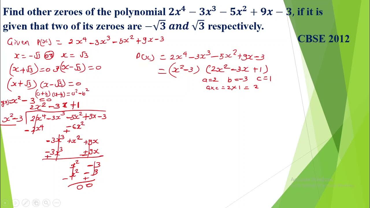 find-other-zeroes-of-the-polynomial-if-it-is-given