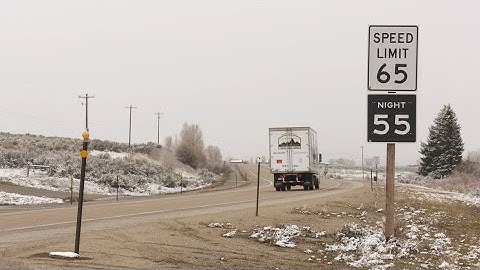 Nighttime Speed Limit Research