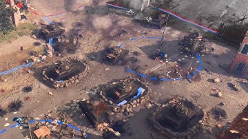 Company of Heroes 3 - 1v1 WEHRMACHT vs WEHRMACHT Gameplay Pre Alpha