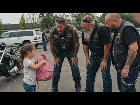 "I Carry Everything I Own in This Bag" Little Girl Told a Hells Angel — 500 Bikers Moved
