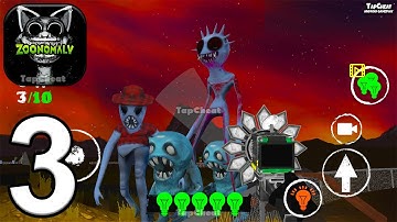 ZooHorror - Gameplay Walkthrough Part 3 Zoonomaly Survival Mobile Game, New Update (iOS, Android)