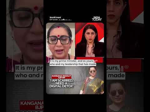 Exclusive | Smriti Irani Responds to Kangana Ranaut’s ‘Generation Gutter’ Remark on Gen Z Stir