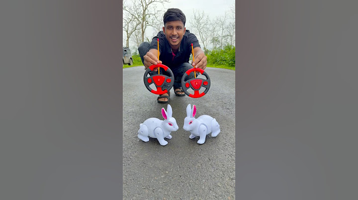 Remote control rabbit na eta 😀