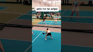 Nutmeg! ☄️ Emma Nelson 5.0 pickleball player! #pickleball #ppa #pickleballdoubles