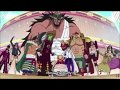 Luffy gives his vivre card to his grand fleet  one piece