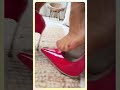 Hot red high-heels #shoes #legs #nylon