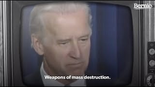 Bernie Led The Fight Against The Iraq War